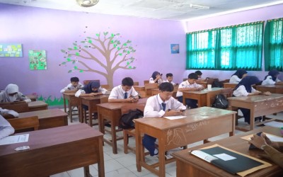 Ujian Sekolah Kelas 9 SMP Negeri 1 Pasawahan Tahun Pelajaran 2023/2024