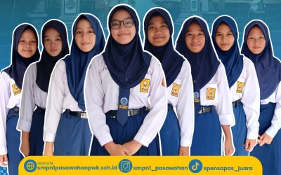 Pemilihan Ketua dan Wakil Ketua Osis SMPN 1 Pasawahan Periode 2025/2026