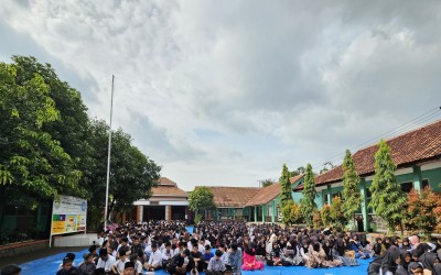 Peringatan Isra M'iraj Jum'at 31 Januari 2025 di SMPN 1 Pasawahan